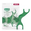 GUM - Hilo Dental Dual Technique con Mango Ergonómico, Sabor