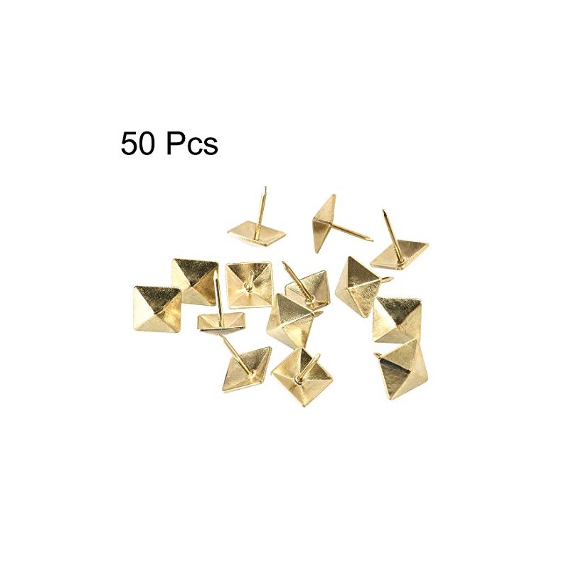 sourcing map Upholstery Nails 12 mm Diameter 17 mm Round
