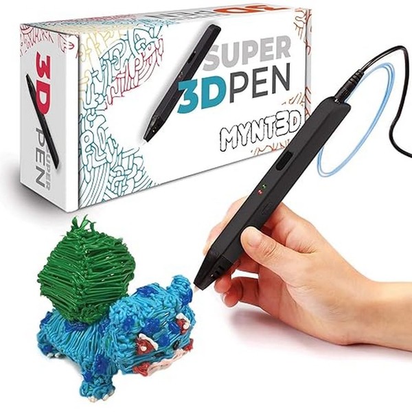 MYNT3D Super 3D Pen, 1.75mm ABS and PLA Compatible 3D