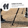 Sosoport Trekking Pole Tip Protectors 4 Pack Universal Fit Anti