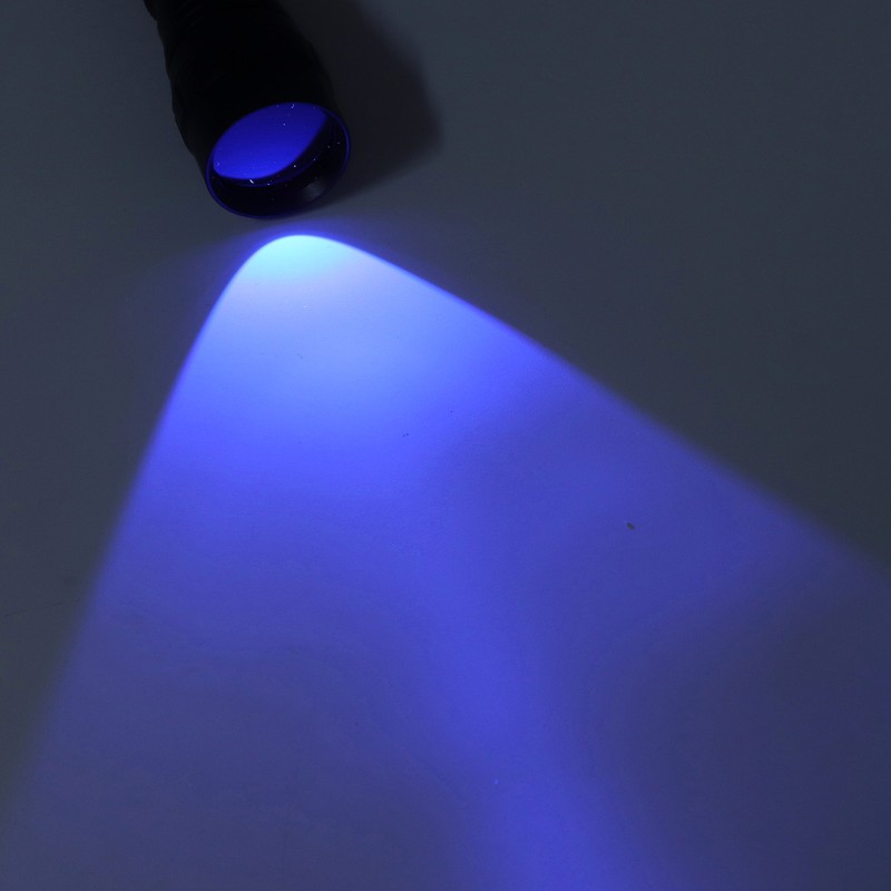 UV Flashlight 365nm Aluminum Portable Professional UV Flashlight for Resin