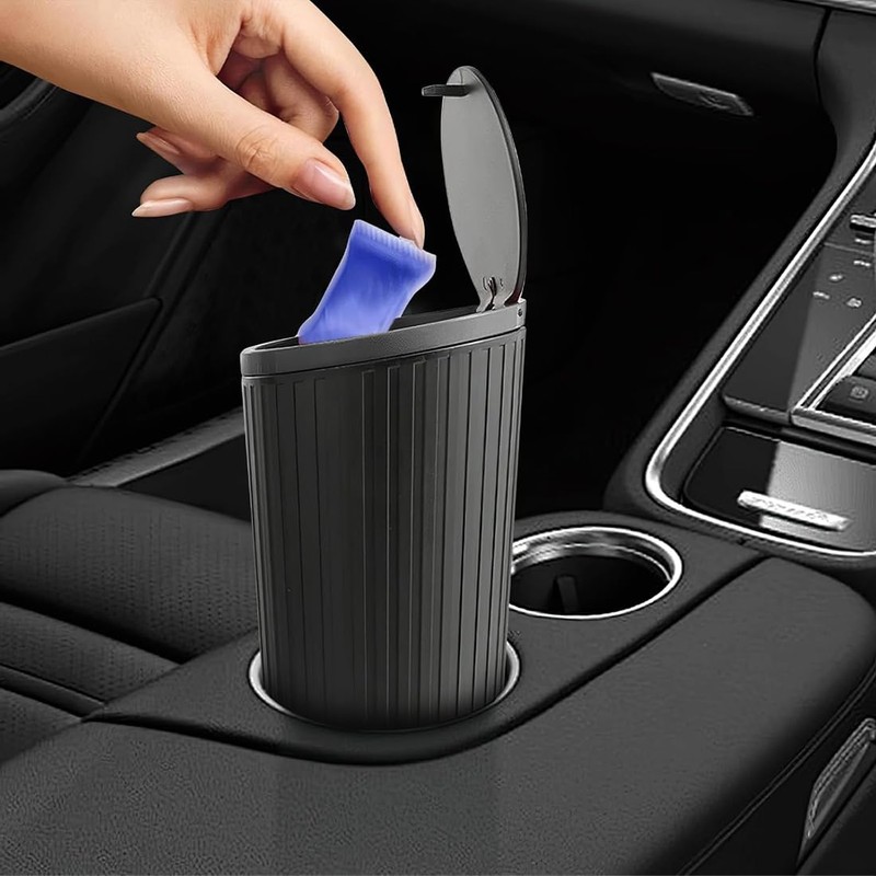 YOYEAH Car Trash Can - Odour-Proof Mini Trash Can for
