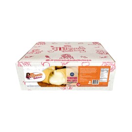 Miranda Deliciosa Tequeños Gourmet DOUBLE CHEESE stick pre-cooked. Thinner dough and extra cheese. DOBLE QUESO precocinado. Ready to heat. 1 Box, 50 units