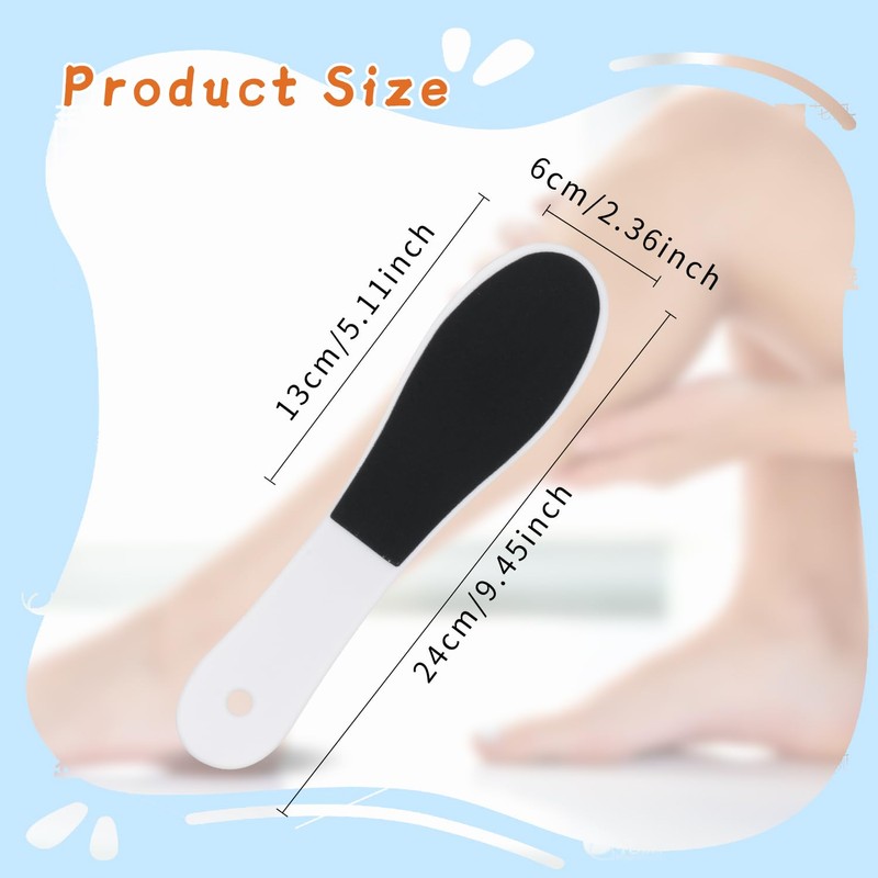 20 Pcs Foot File Callus Remover Double Side Skin Foot