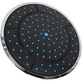 Shower Head 25cm Plastic Round Rainfall Operated Shower Head Shower Head Cabin Accessories