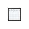 Quartet Wood Frame Magnetic Dry-Erase Calendar Board, Includes 1 Marker