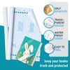 Chell 2 Pack Clear Contact Paper Roll for Books, 17.5in