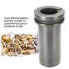 1kg Graphite Crucible Metal Melting Gold Silver Scrap Furnace Casting