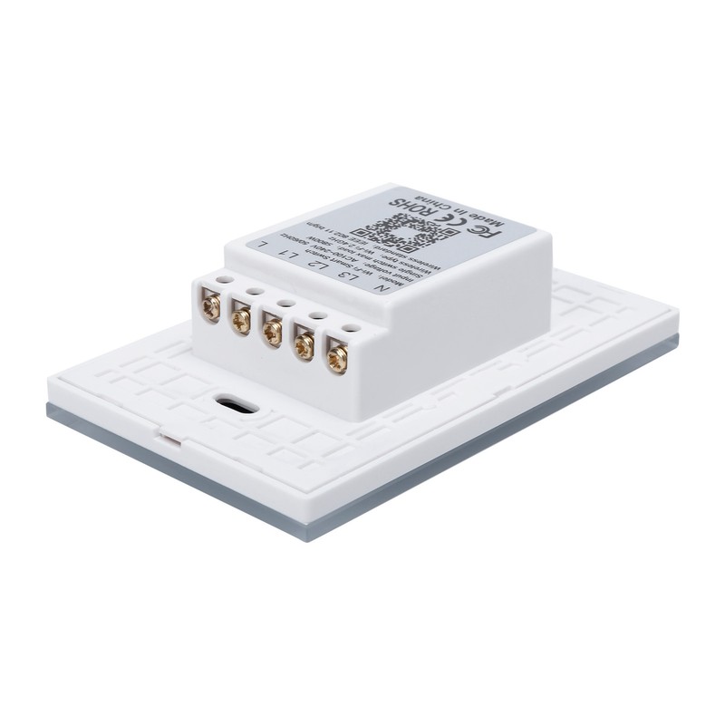 3 Gang Smart WiFi Light Switch Panel Touchable Wireless APP