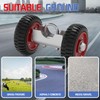 USCaster Rolling Gate Wheel,Sliding Gate Casters for Chain Link Gates