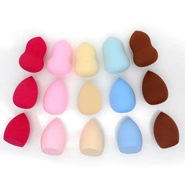 Single Beauty Blender | Oblique Shape | Makeup Blending Sponge | Extra Soft | Fashionable | Soft Puff | Powder Makeup Sponges | Different Shapes and Colours | (Sunshine Yellow)