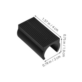 Milisten 20 x Non-Slip Mats for Trampoline, Foot Pads Clamps, Furniture Pads, Bar Stool, Plastic Chair Leg Floor Pads