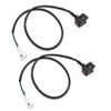 Zreneyfex 2 Pcs Engine Start Termination Switch, 7/8 inch Handlebar