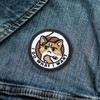 Winks For Days Adult Merit Badge Embroidered Iron-On Patch (I