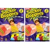 Socker Boppers Inflatable Boxing Pillows - 2 Pairs of Clear Boppers, Box and Bop, Durable Vinyl, Active Outlet That aids in Agility, Balance and Coordination, Safe Fun Indoor or Out, Great Gift