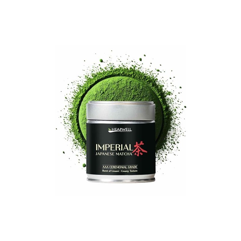 Heapwell Matcha Imperial Grade 30g Tin – Japanese Highest AAA