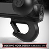 Trailer Hitch Tri Ball Mount with Hook,Fits 2” Hitch Receiver,1-7/8",