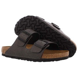 Birkenstock Women's, Arizona Birkoflor Slide Sandal - Narrow Width Anthracite 36 M