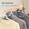 sosame Set of 4 Japanese Folding Hangers - With Foldable