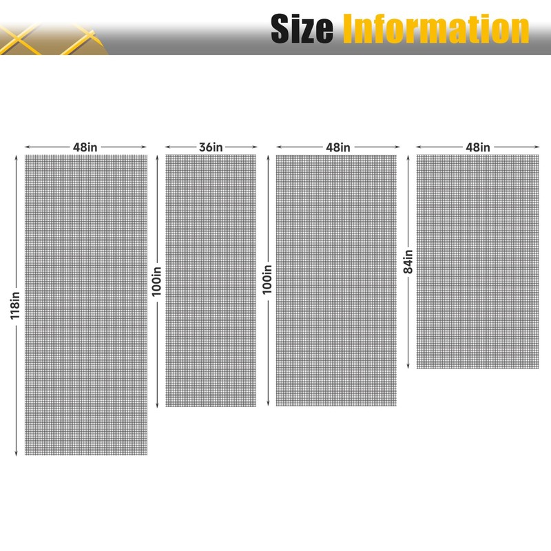 Thickened Pet Proof Durable Fiberglass Adjustable Encrypted Screen Mesh Window