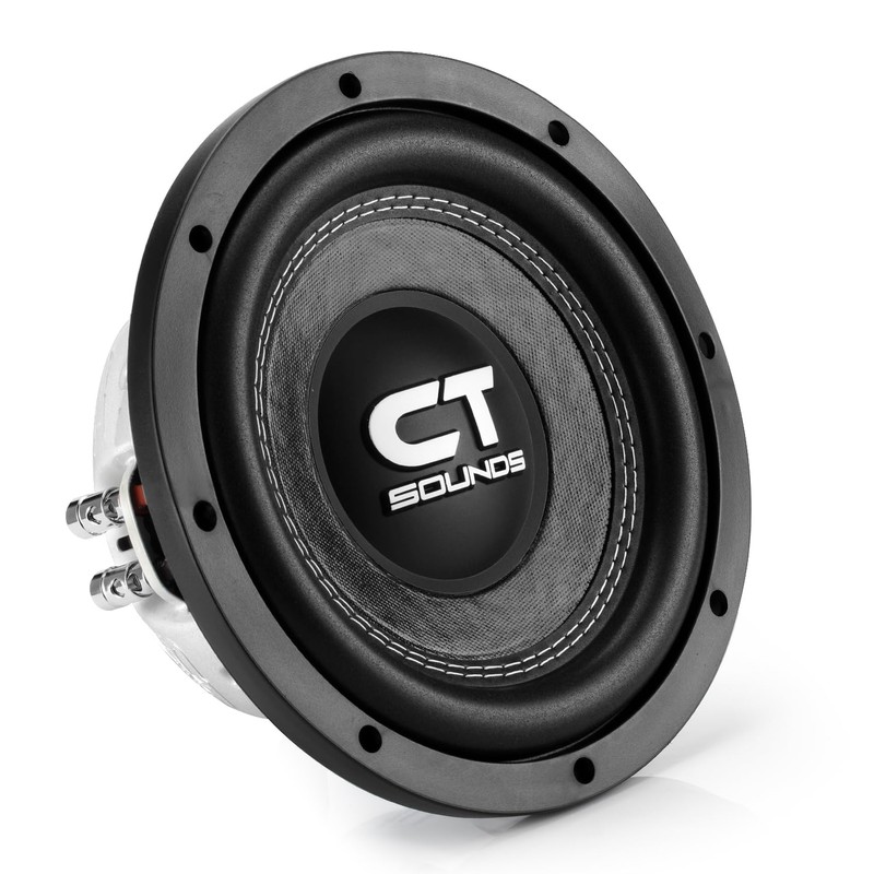 CT Sounds Hydro 8” Dual 2-Ohm 600-Watt Shallow Mount Car