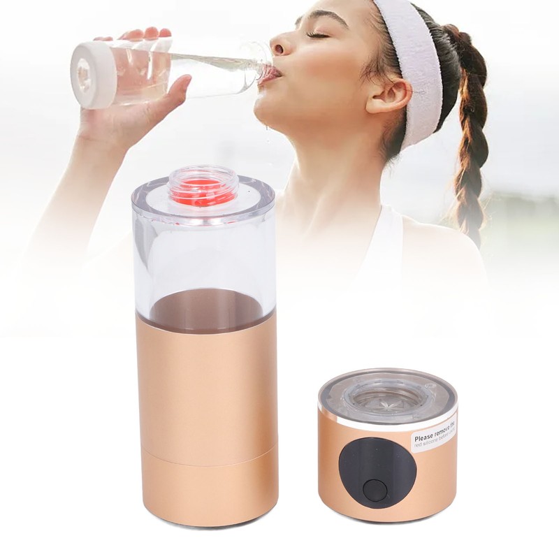 Hydrogen Water Bottle High Efficiency Portable Single Cycle 2000ppb/5Min 5000ppb/10Min