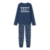 NAME IT Boy Football Nightwear Set, Dark Denim