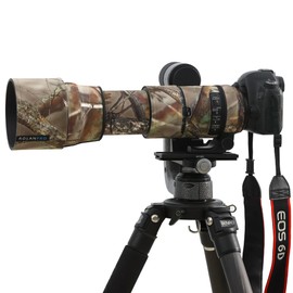 ROLANPRO Camouflage Lens Cover for Sigma 150-600mm F5-6.3 DG OS HSM Contemporary Coat Lens Protective Sleeve Case-#20 Waterproof