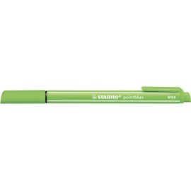 Nylon Tip Writing Pen - STABILO PointMax Wallet of 15 Assorted Colours, 488/15-1-20