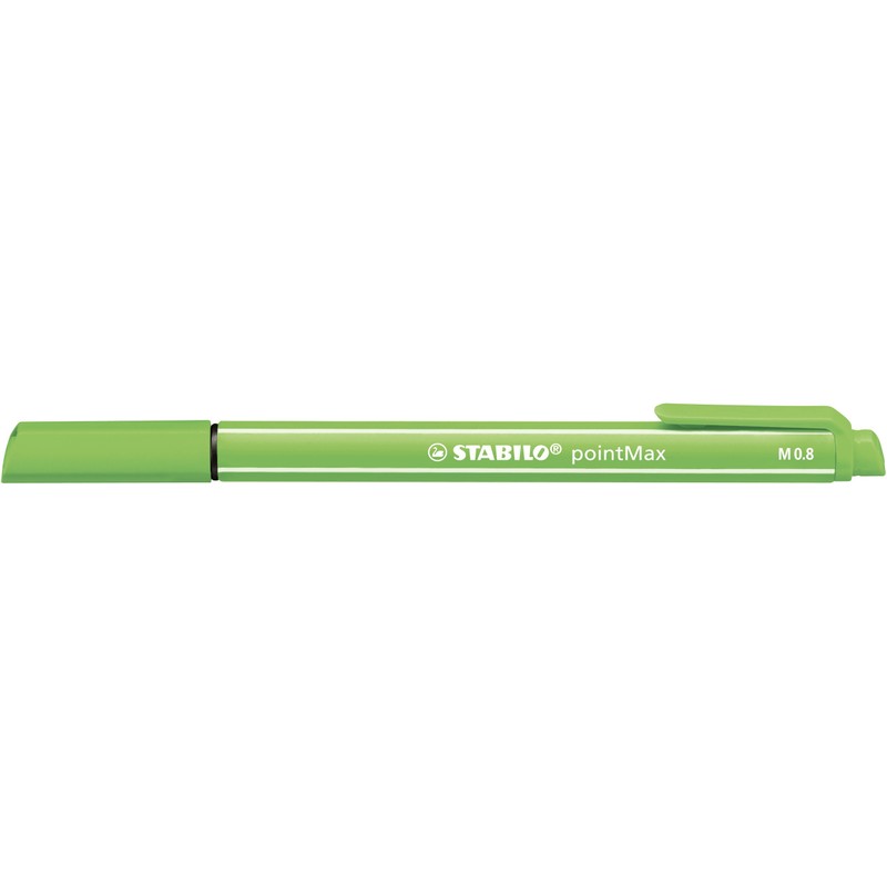 Nylon Tip Writing Pen - STABILO PointMax Wallet of 15