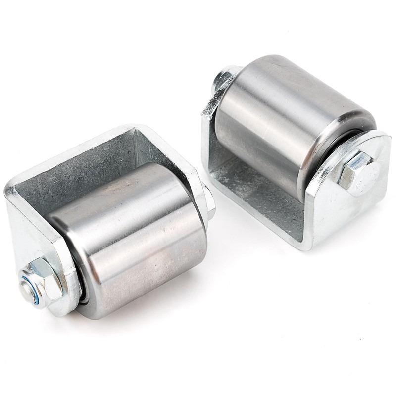 2 Steel Micro Rollers, 2 Inches Roller Heavy Duty Steel