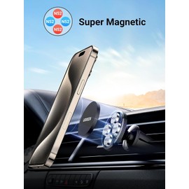 UGREEN Magnético Soporte Celular Auto de Ventilación, Base Porta Automóvil