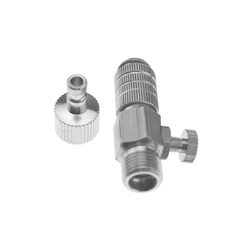 ENET 1/8" Air Adjustment Adaptor Valve Coupling Airbrush Disconnect Quick