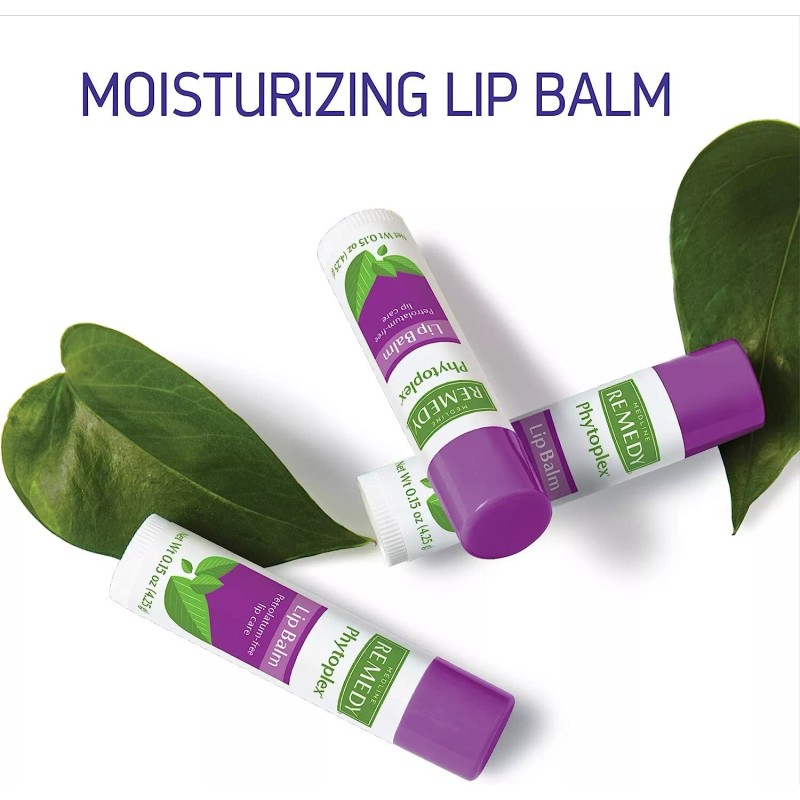 Medline Remedy Phytoplex Lip Balm, Moisturizing, Soothes and Protects, 3