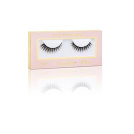 Icona Lashes False Eyelashes Pack - Fake Eyelashes Extensions - Soft, Fluffy Falsies with Tapered Ends & Professional-Grade Band - Handmade, Vegan, Reusable - Natural Black - Queen of Hearts