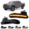 XUKEY 2 Sequential LED Side Mirror Turn Signal Lights Smoked