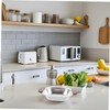 CIYODO Elegant Double Handle Bowl Mix and Serve Stainless Steel