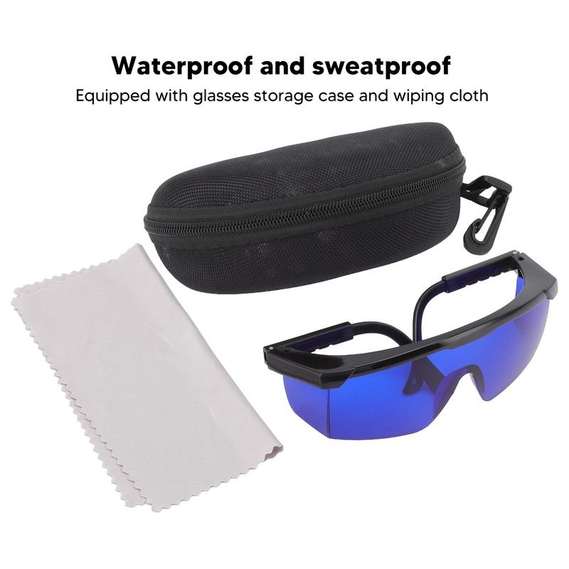 Ball Finder Glasses PC Blue Sport Finding Sunglasses with Storage