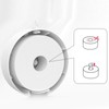 Toilet Paper Dispenser Plastic Wall Mounted Auto Cut Off Waterproof