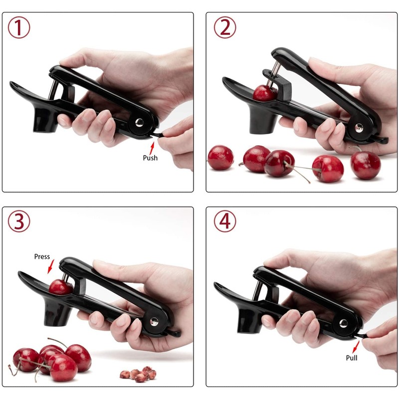 Cherry Pitter, Easy Kitchen Tool Cherry Pitter And Olive Pitter-