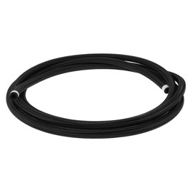 HOPESPANNER Universal 12ft 5/16" Fuel Line Hose 5/16 Vacuum Hose Automotive Fuel Hose NBR Rubber,Nylon Braided 1 Pcs