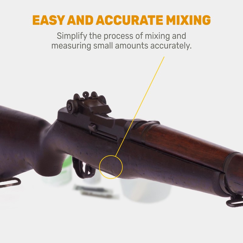 Brownells ACRAGLAS Gel Glass Bedding Epoxy Compound Kit for Rifle