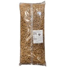 Mantova Organic Durum Whole Wheat Fusilli Pasta, 160 oz. (10 lbs.) (Pack of 1), Product of Italy, Traditional, Bronze-Die, Slow-Dried Rotini Pasta, Made with 100% Italian, All-Natural Whole Wheat, Bulk Pasta for Foodservice, Restaurants, Catering, Dining