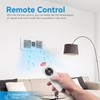 Room to Room Fan with Remote Control, 300CFM Through Wall