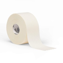 CURAD Premium Athletic Tape, Strong, Easy to Tear from Roll, for Athletes and Trainers, White, 1in x 15 YD, 48 Rolls