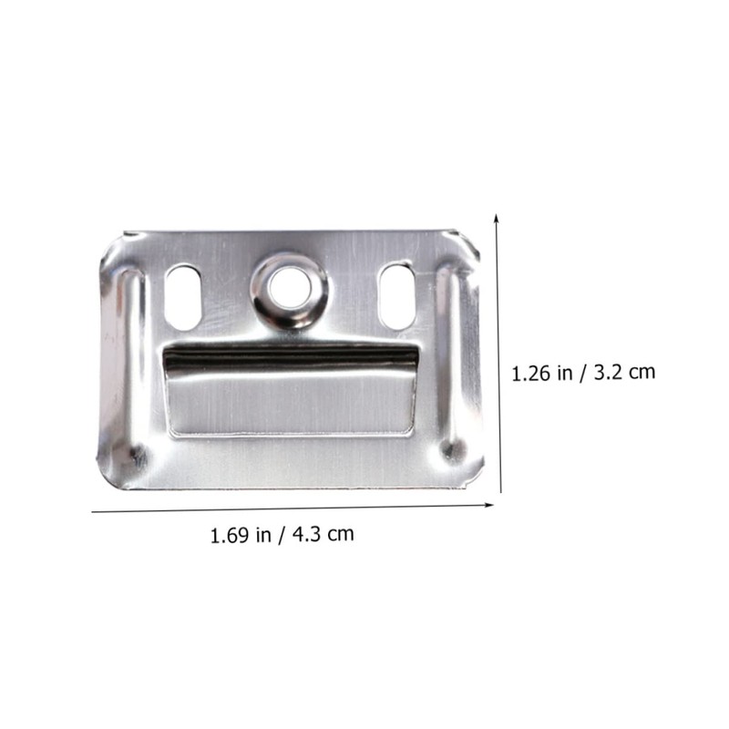 Gadpiparty Wpc Wall Panel Buckle 100pcs Stainless Steel Wall Panel