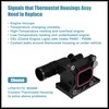 HEROFFIX Engine Coolant Thermostat Housing Assembly Replacement for Mazda 3