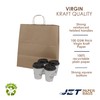 JET PAPER BAGS - Large Brown Paper Bags with Handles