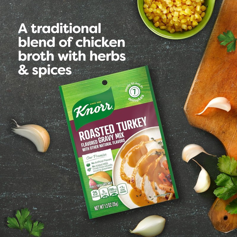 Knorr Turkey Gravy Mix Roasted Turkey For Delicious Easy Meals