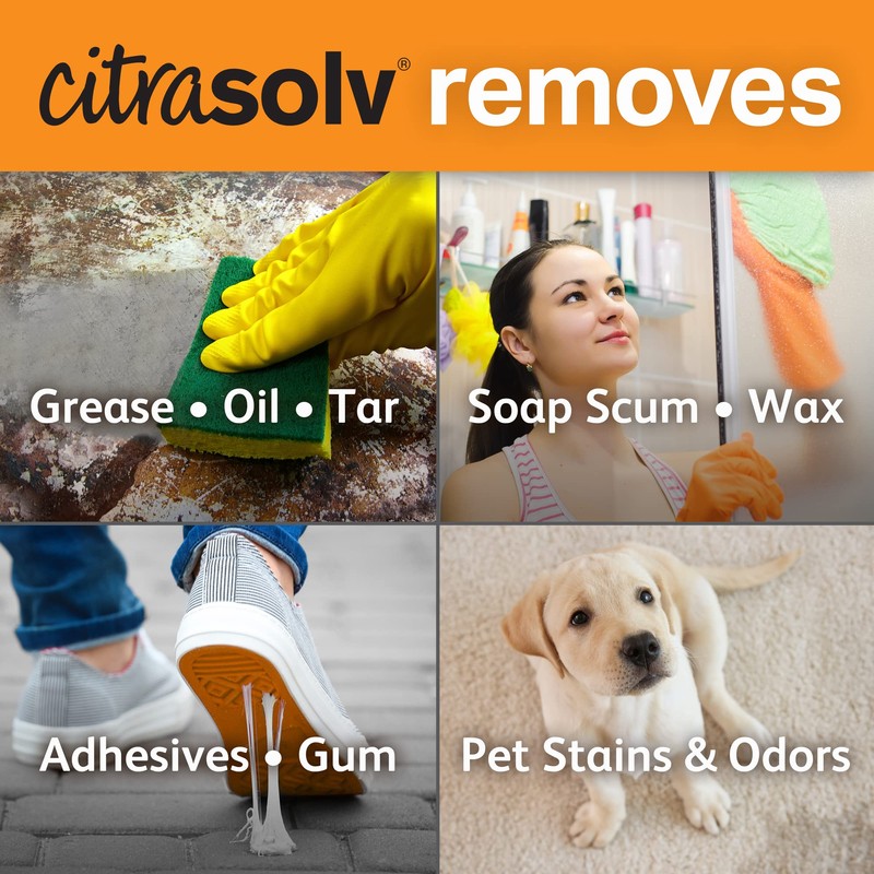 Citra Solv - Concentrated Household Cleaner & Degreaser - Valencia